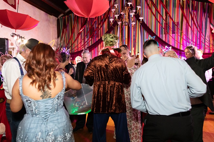 Group of guests on the dance floor